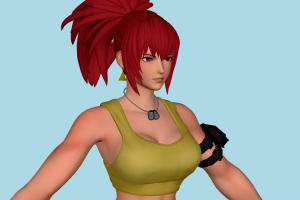 Leona Heidern King Of Fighters, female, girl, woman, people, human, character